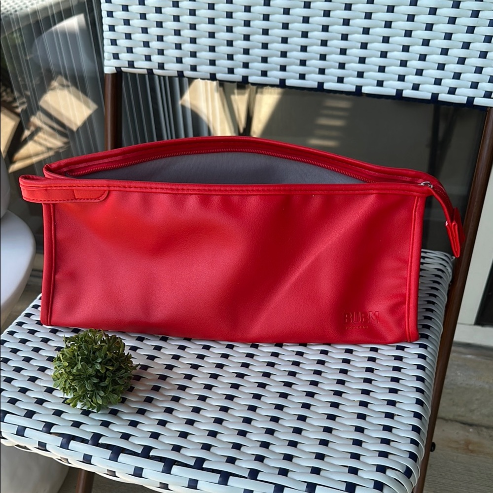 Red Cosmetic Bag by BUBM